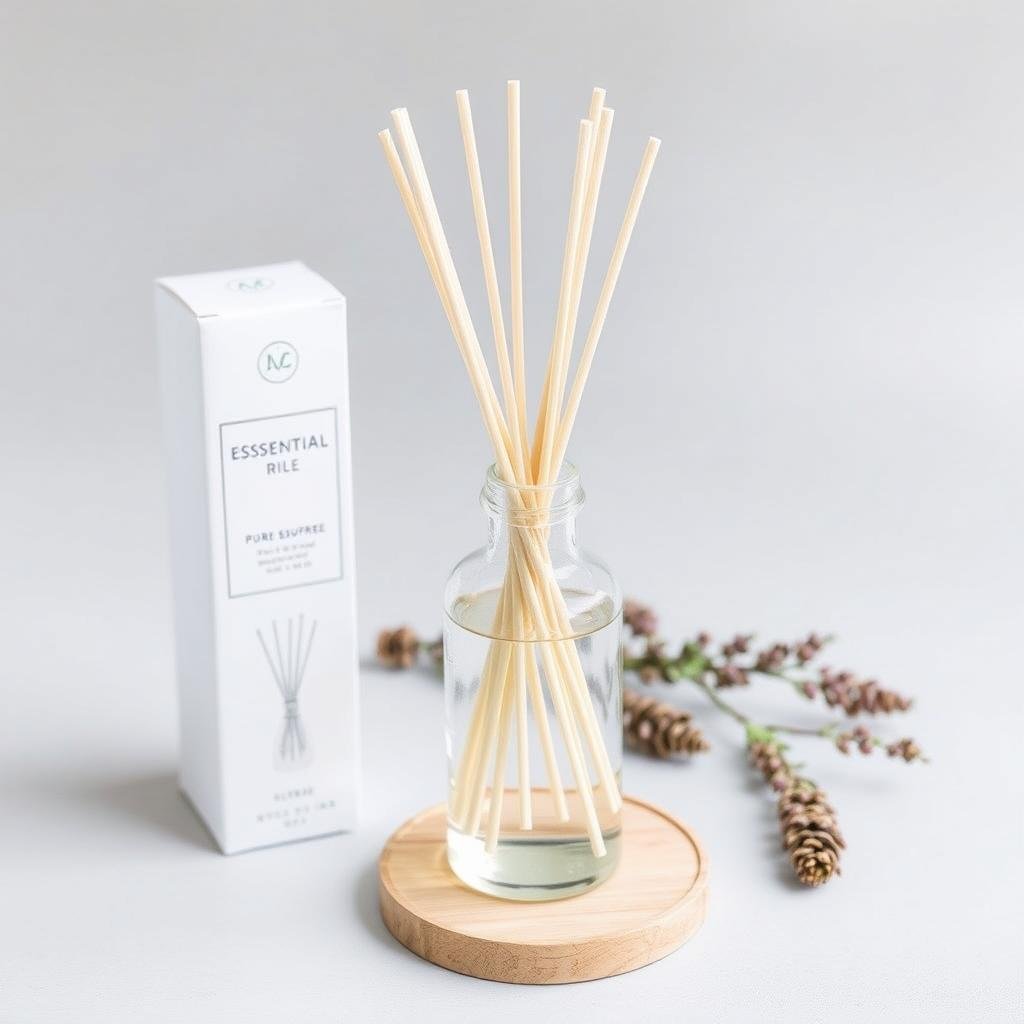 Difusor de varetas com óleos essenciais naturais Difusor de varetas com óleos essenciais naturais