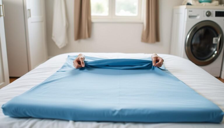 como dobrar lençol de elástico