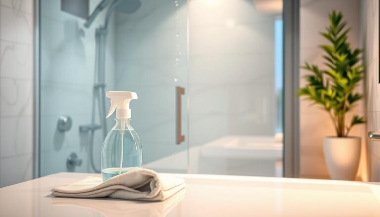 como limpar box de banheiro / tirar mancha de box