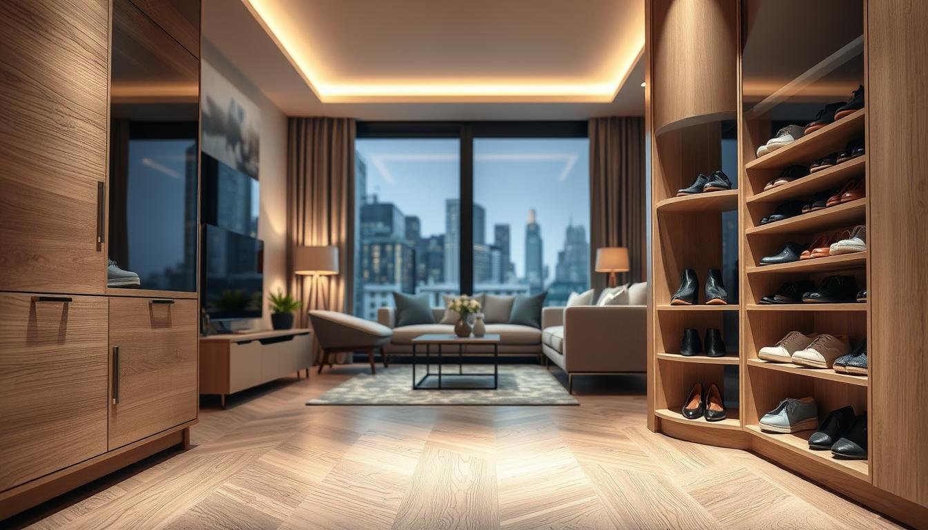 sapateira para apartamento