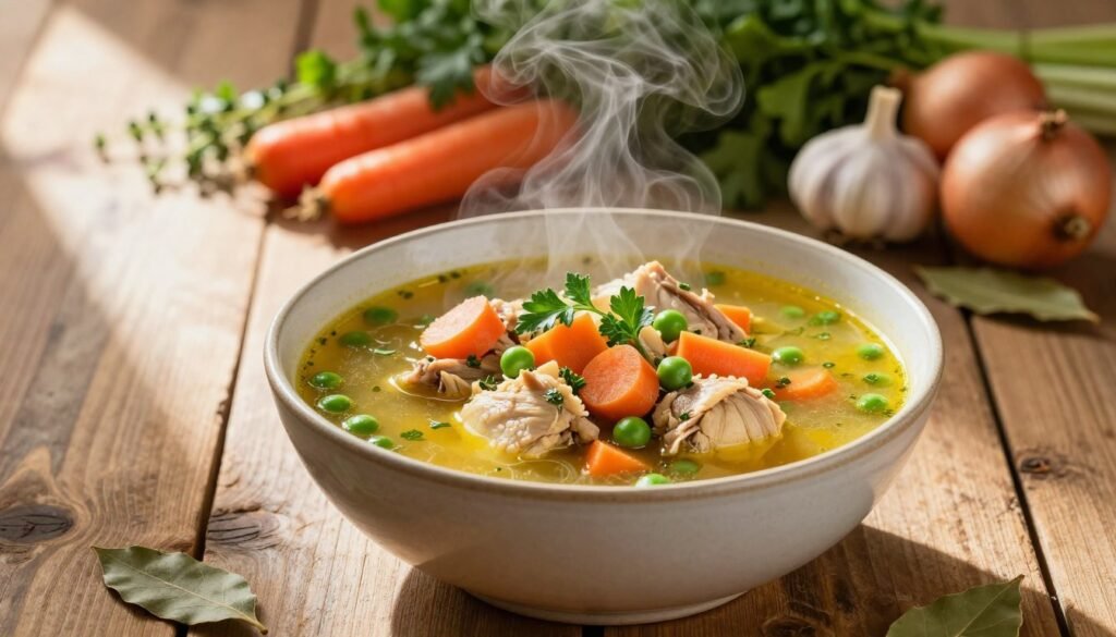 caldo de frango caldo de frango