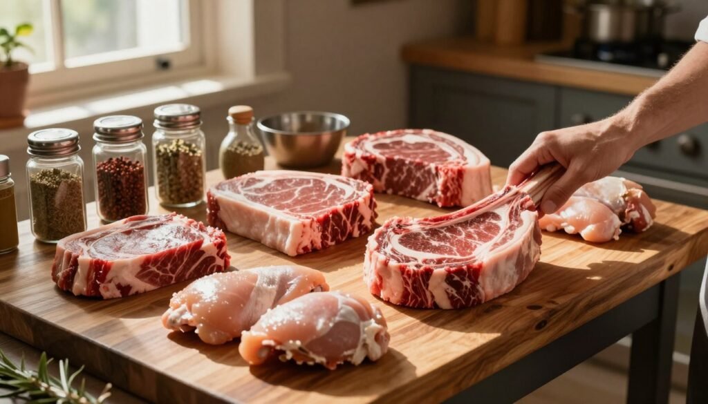 como escolher cortes de carne para grelhados