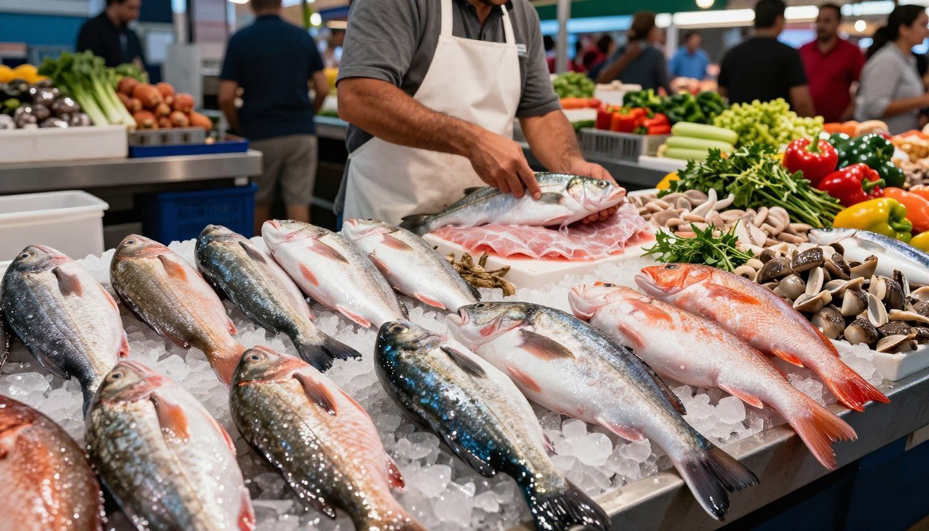 como escolher peixes frescos