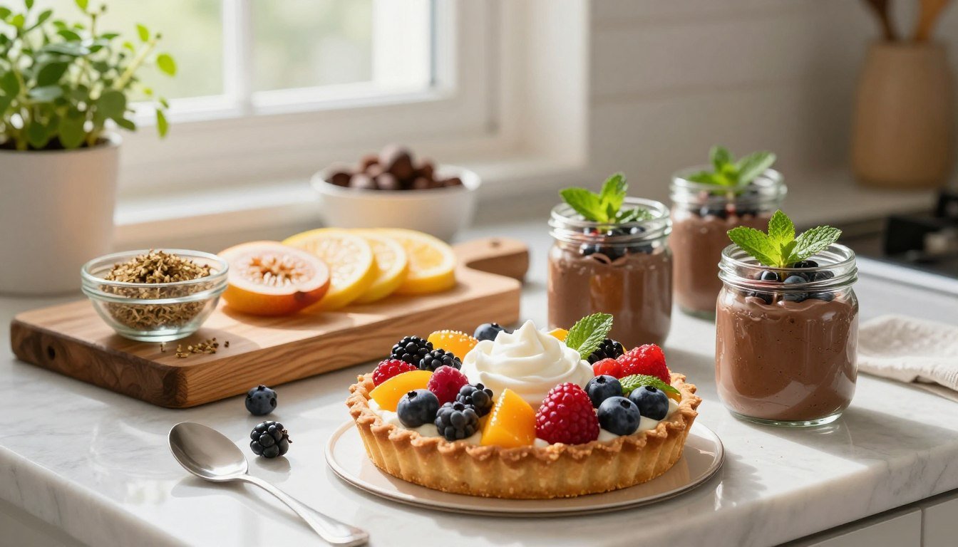 como fazer sobremesas sem açúcar