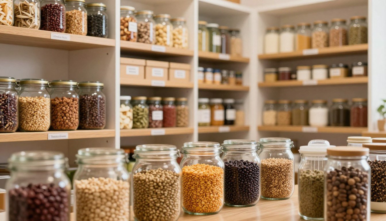 como organizar a despensa de forma eficiente