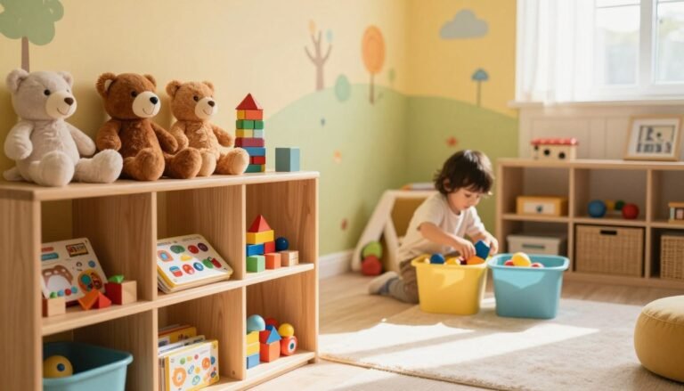 como organizar brinquedos