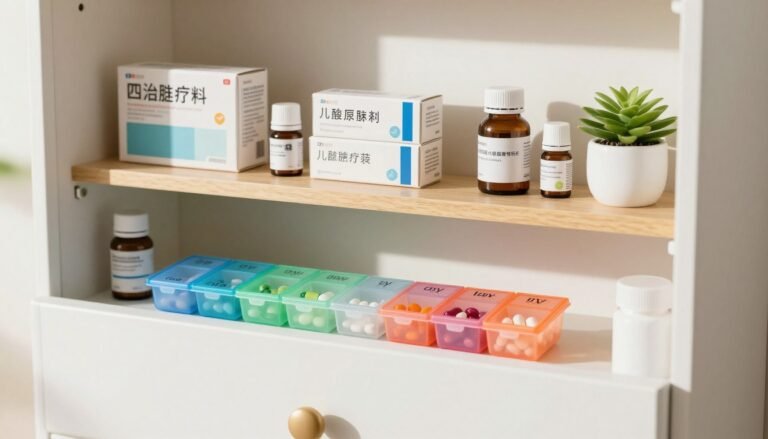 como organizar remédios