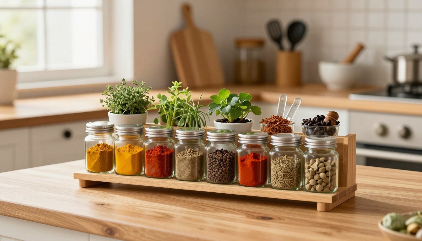 como organizar temperos