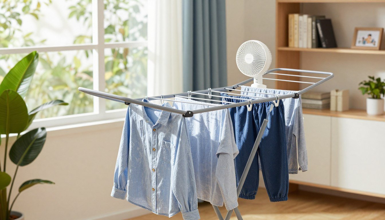 como secar roupa rápido em apartamento