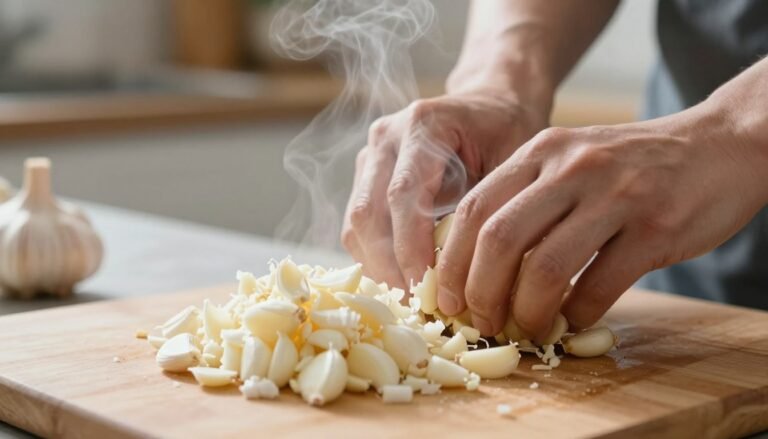 como tirar cheiro de alho das mãos