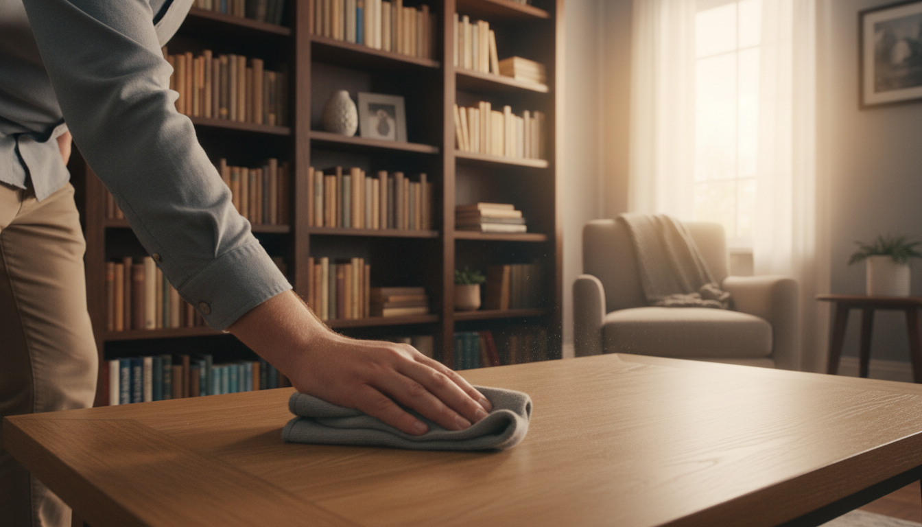 como tirar pó dos móveis / repelir poeira