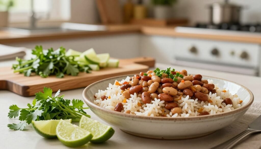 receitas arroz feijão