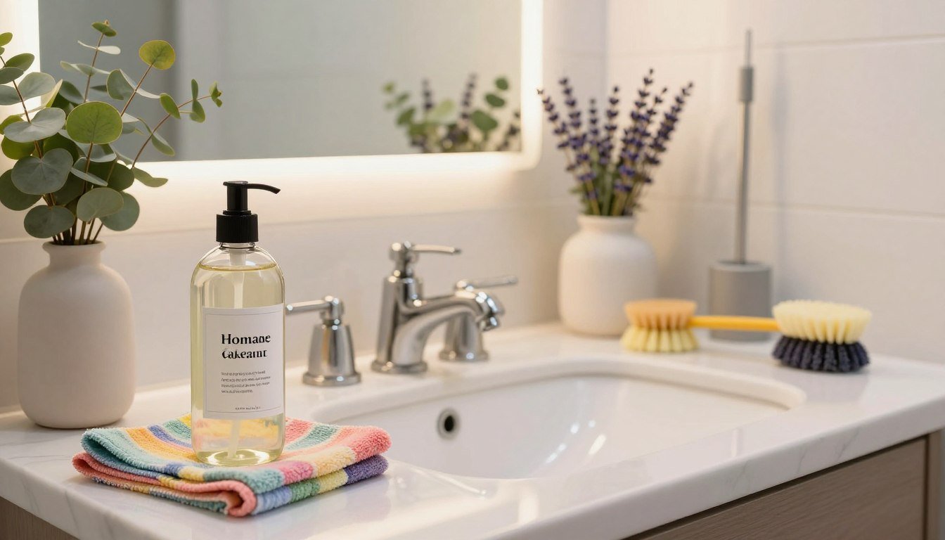 truques de limpeza para banheiro